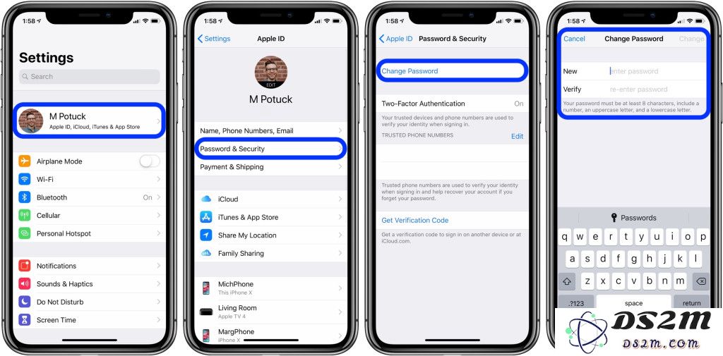 如何修改 Apple ID 的密码和调整 Apple ID 账户的出生日期？