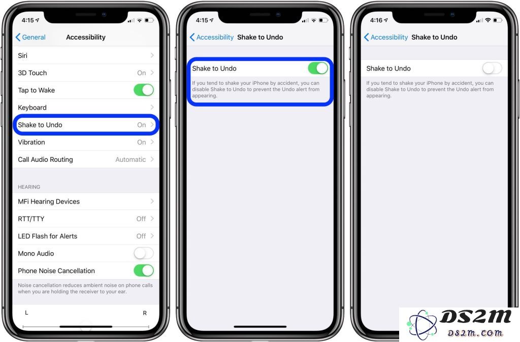 如何在 iPhone 上关闭「摇动以撤销」？