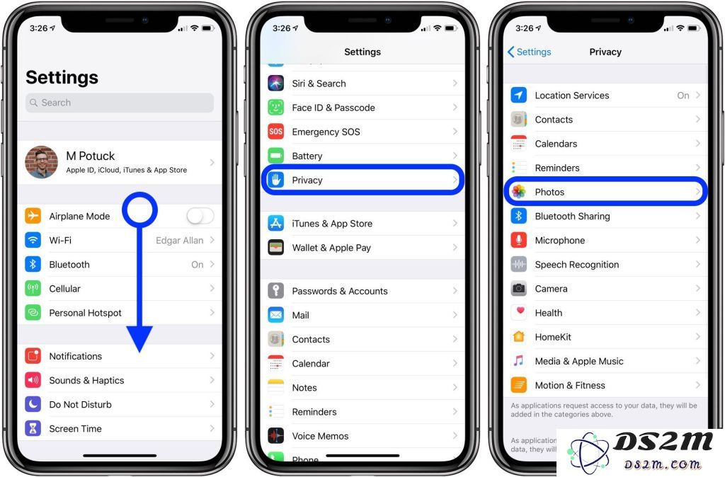 如何确认哪些应用程序具有直接读取或访问您 iPhone 中照片的权限？