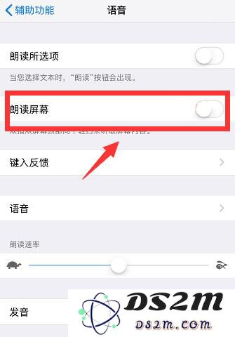 iPhone 如何关闭或开启“朗读屏幕”功能？