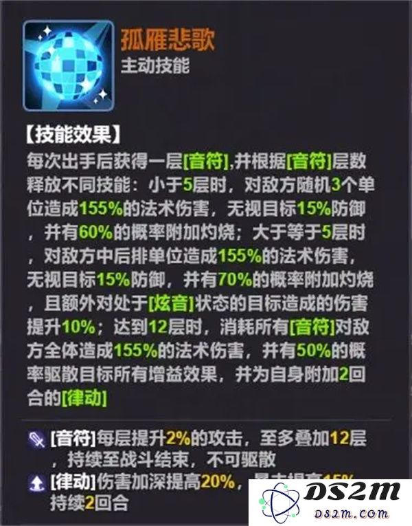 超维计划蔡文姬属性及技能介绍