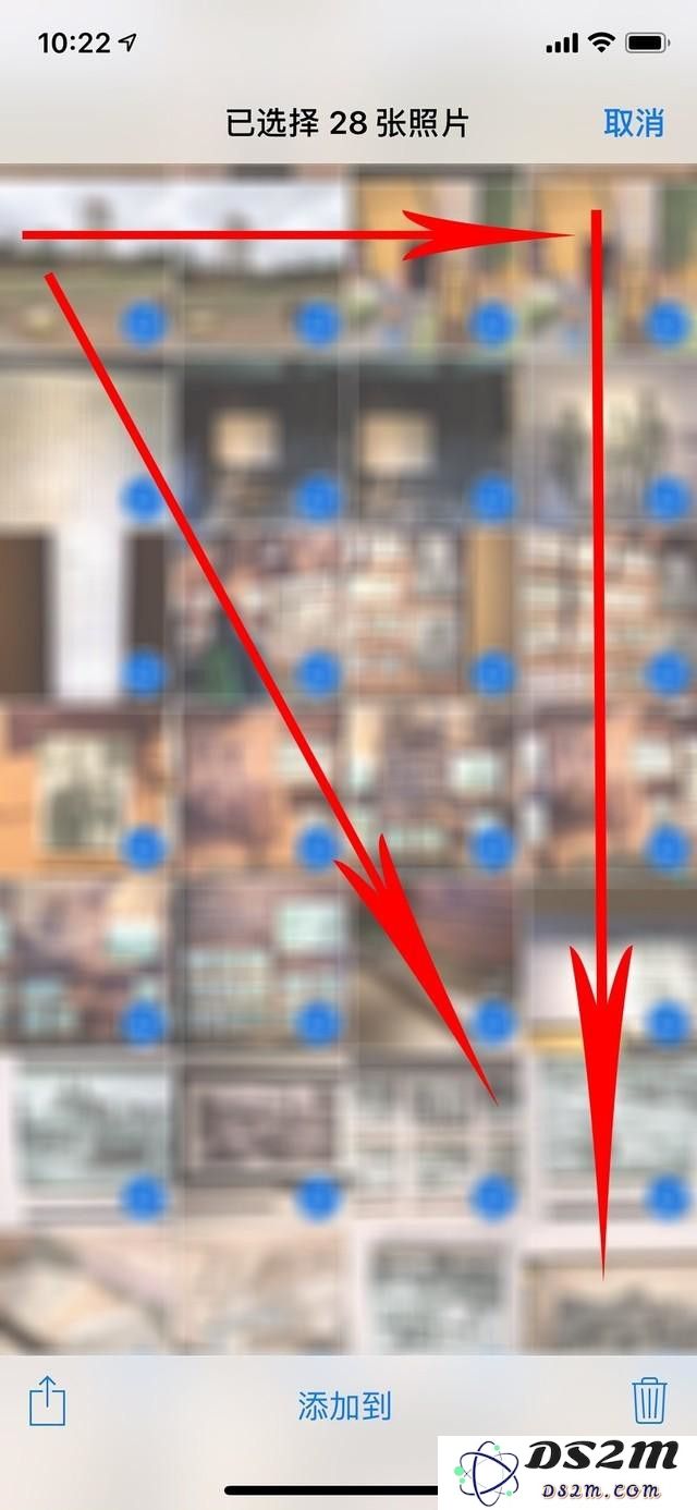 如何在苹果iPhone手机上快速一次性删除多张不需要的照片？