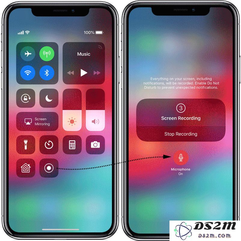 iPhone 如何在录屏时加入环境音？