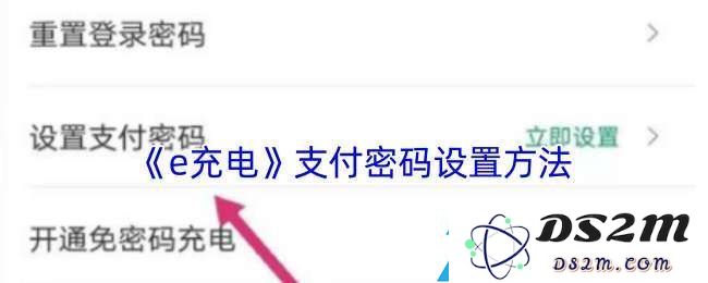 如何在e充电中设置支付密码以确保账号安全和便捷充值