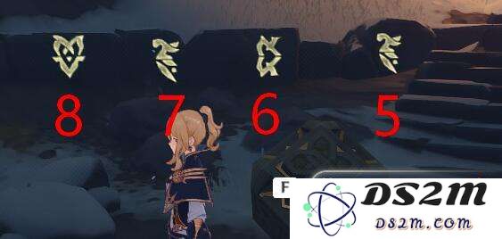 原神雪山石碑位置图片