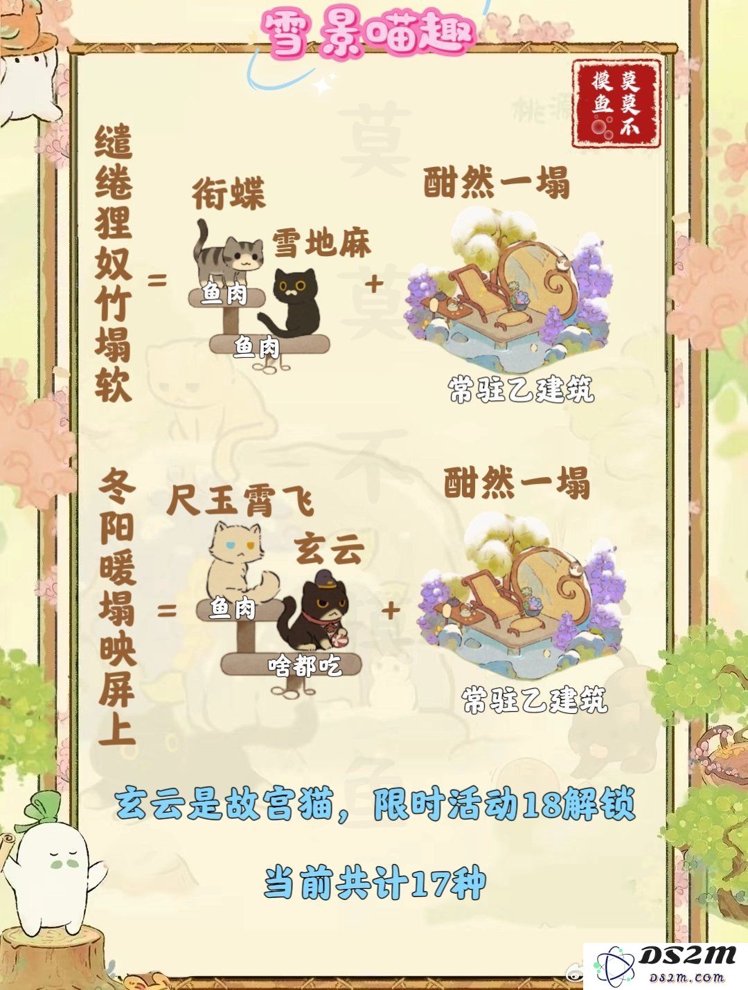 桃源深处有人家雪景喵趣怎么玩 雪景喵趣玩法攻略[多图]图片6