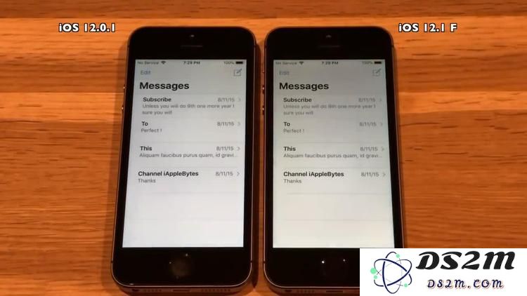 iPhone5S升级哪个系统好？iPhone5S运行iOS12.1/iOS12.0.1各方对比