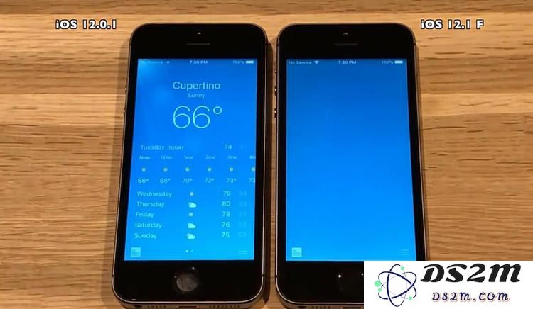 iPhone5S升级哪个系统好？iPhone5S运行iOS12.1/iOS12.0.1各方对比