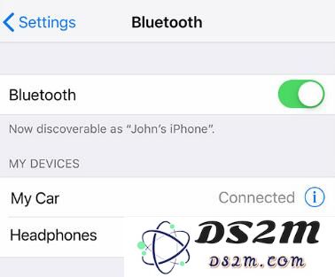 iPhone 蓝牙开启之后不显示，无法使用怎么办？