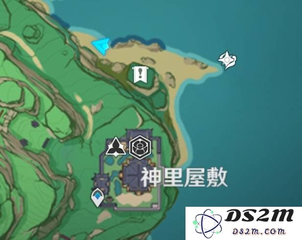 原神神里屋敷之外的滩涂地下在哪 滩涂地下位置介绍：揭秘这个隐藏的宝藏地点，快来探索吧！