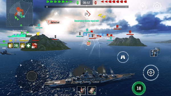 战舰世界大战手游(warship world war) v3.15.4 安卓版 1
