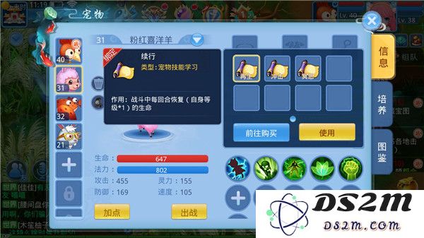 天书奇谈宠物系统攻略
