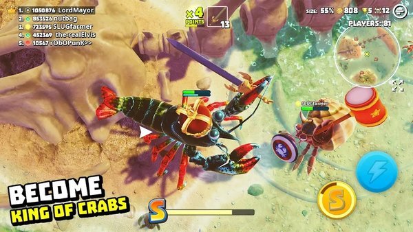 king of crabs螃蟹之王官方正版手游 v1.18.0 安卓手机版 1