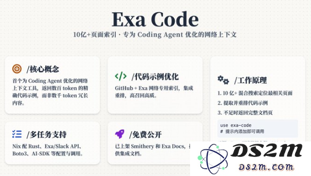 LLM编码幻觉的终结者！Exa Code重磅发布，创新亿级代码索引助力AI代理实现零失误