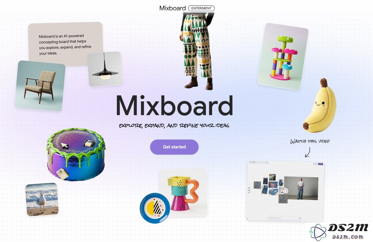 谷歌发布创新工具 Mixboard：为创意设计赋能的人工智能助手，轻松提升设计效率