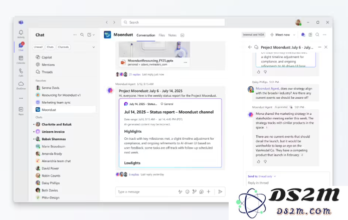 微软 Teams 全新发布 AI 助手 Channel Agent，提升团队协作效率与智能化水平