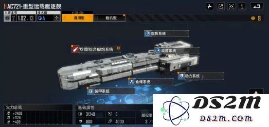 无尽的拉格朗日AC721强度如何 驱逐舰AC721强度分析：舰艇强悍力量的真实秘密！ 舰队科技的巅峰之作